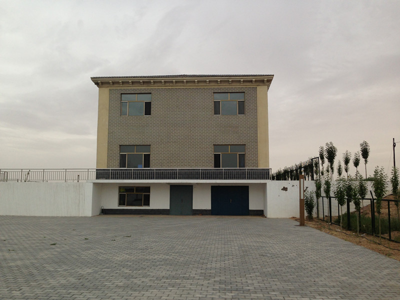 烏海中水回用工程-辦公樓側(cè)面